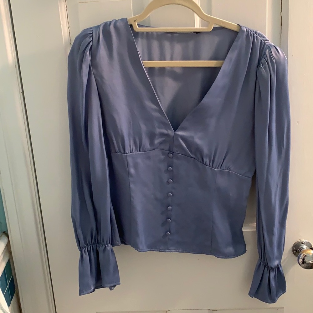 Long sleeve blouse from Zara